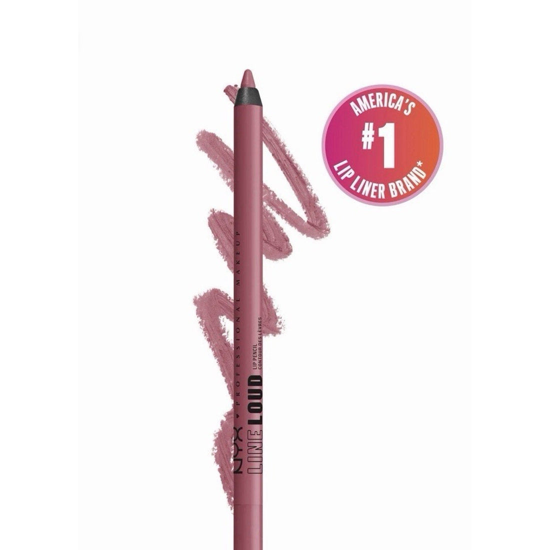 NYX Line Loud Vegan Longwear Lip Liner, Trophy Life – Set of 25