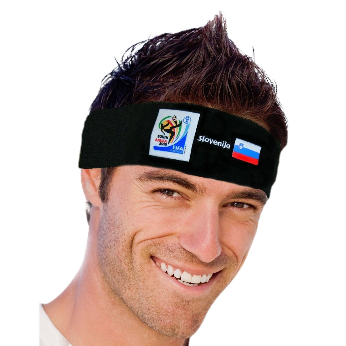 Slovenia World Cup Soccer Headband 50-Count Case Pack – Official FIFA Licensed Retro Fan Gear