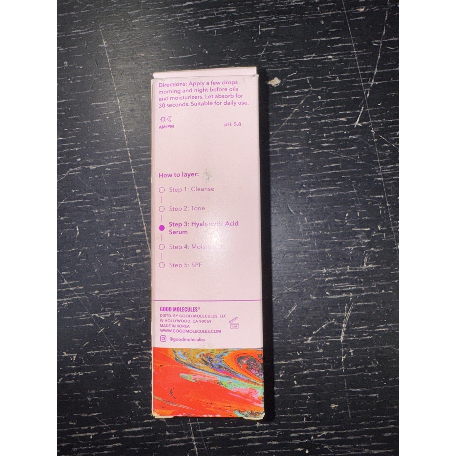 Good Molecules Hyaluronic Acid Serum, 2.53 fl oz