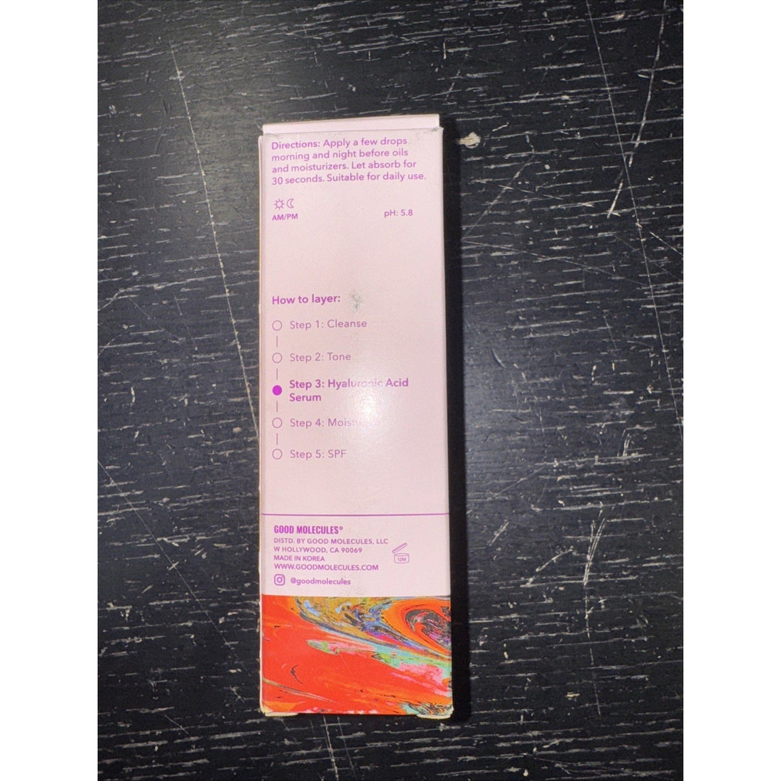 Good Molecules Hyaluronic Acid Serum, 2.53 fl oz