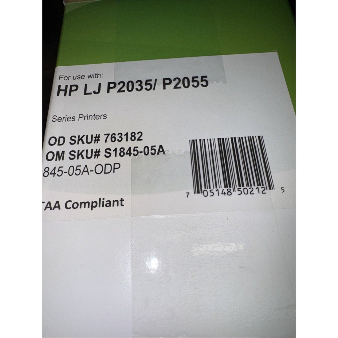 IPW Preserve 845-05A-ODP Black Toner Cartridges - HP 05A Compatible, New in Box