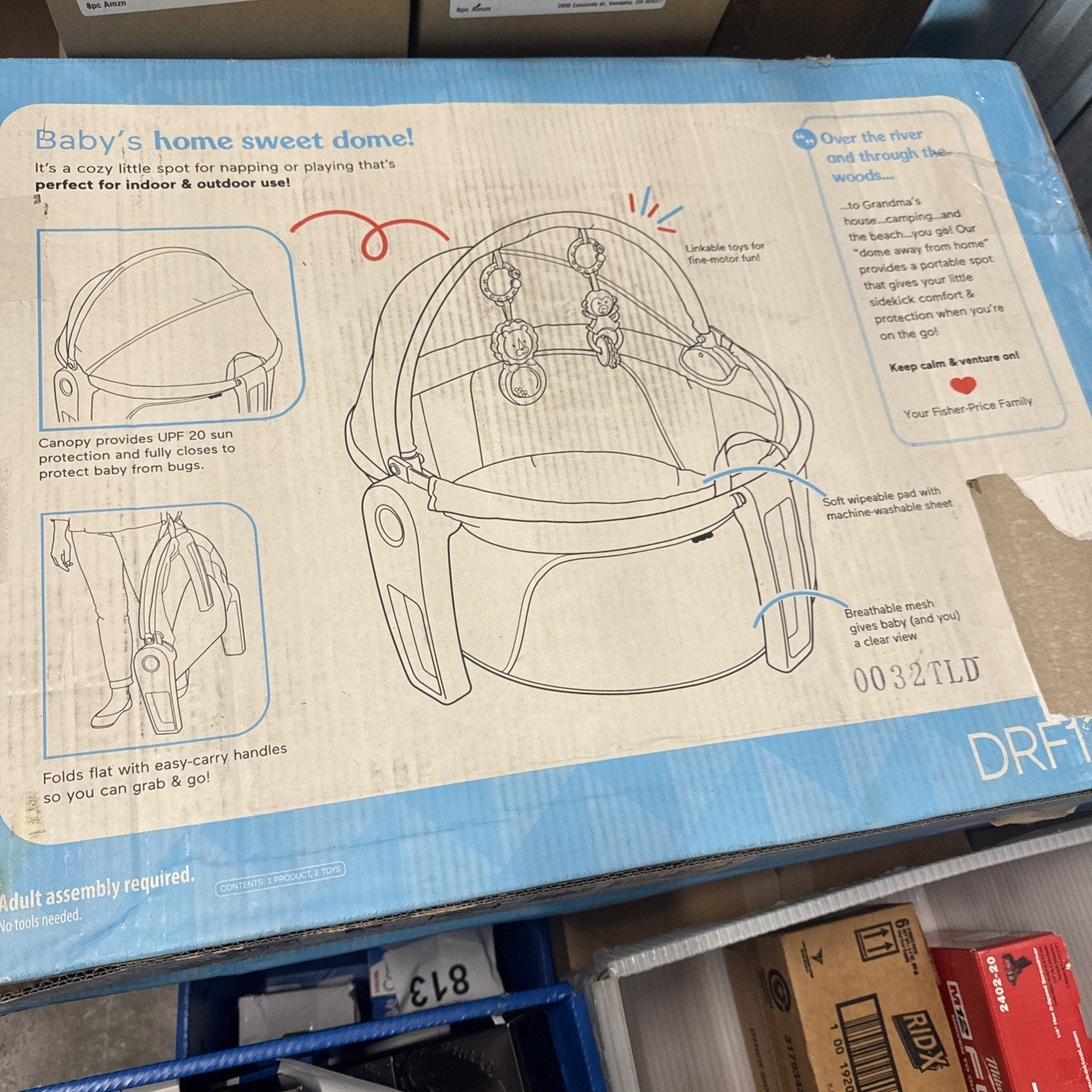 Fisher-Price FTY02 Portable Dome