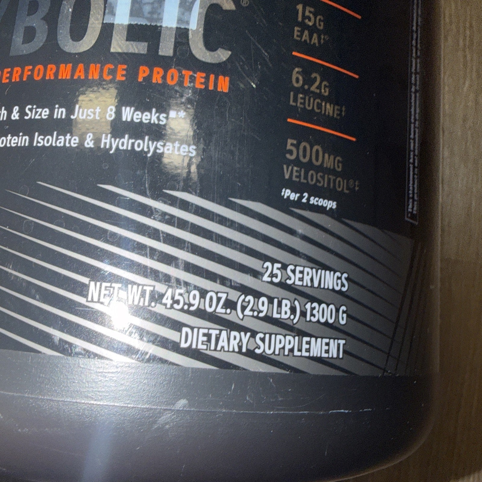 GNC Wheybolic Protein Powder, Cookies and Cream, 2.9 Lb, 25 Servings (Exp 10/2028)