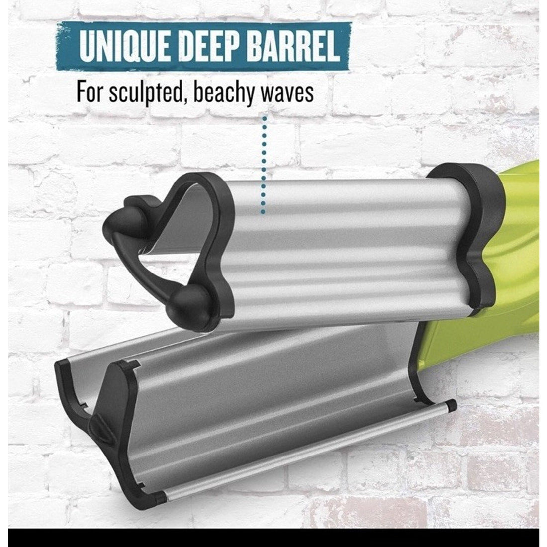 Bed Head Wave Artist Deep Waver | Combat Frizz, Get Long Lasting Results - Green