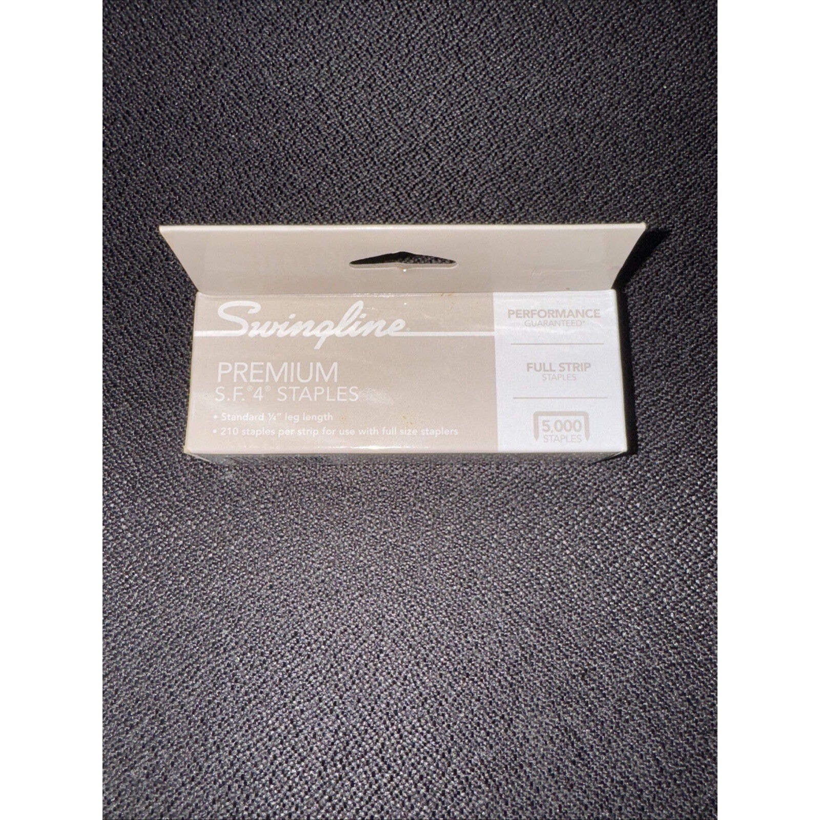 Swingline Premium S.F. 4 Staples, 5000 per Box, MPN 79386