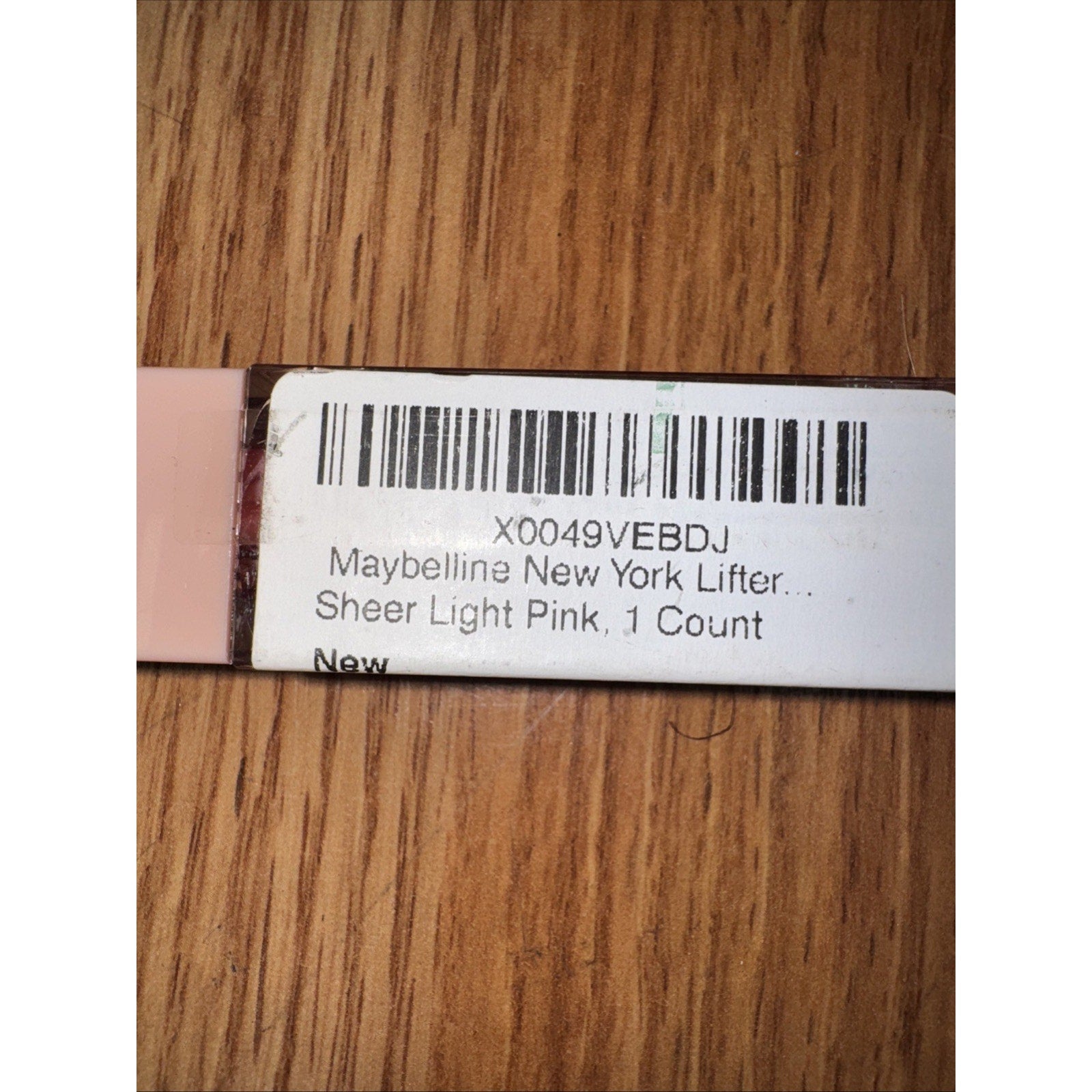 Maybelline New York Lifter Lip Gloss with Hyaluronic Acid Sheer Light Pink