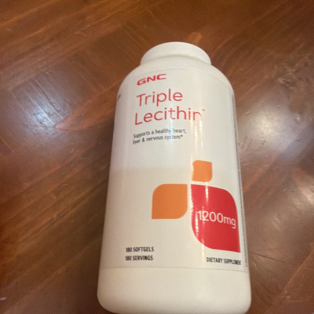 GNC Triple Lecithin 1200mg Supplement, Supports Heart, Liver & Nervous System
