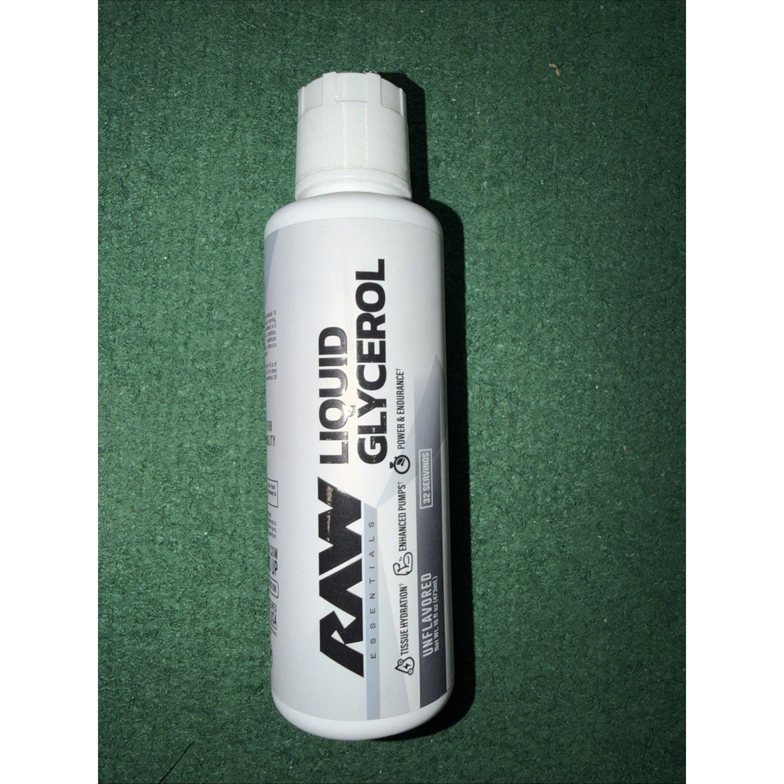 RAW Nutrition Essentials Liquid Glycerol for Power & Endurance, 2-Pack