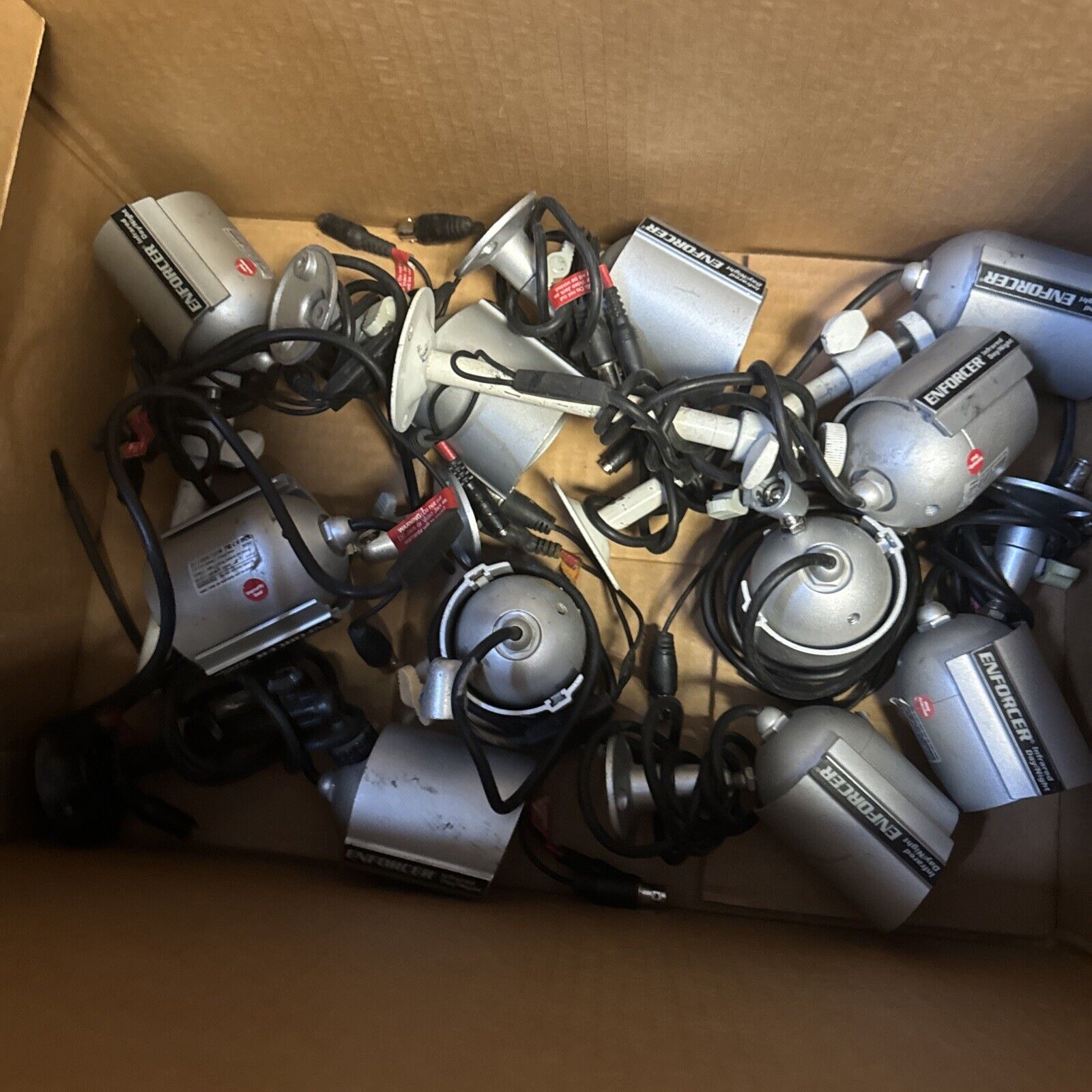 Lot Of 11 Enforcer EV-1323C12DW Cameras