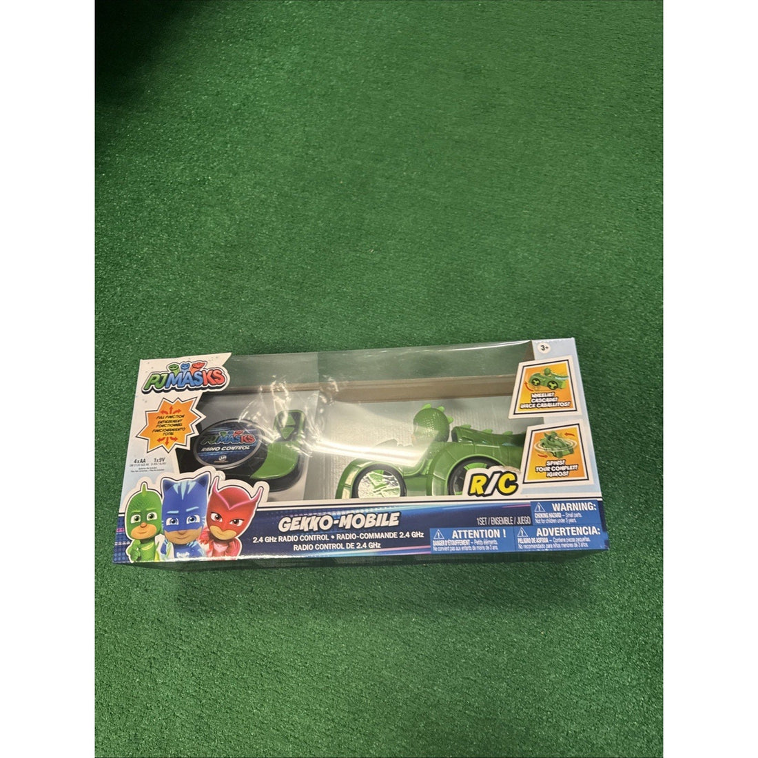 PJ Masks Gekko-Mobile RC Vehicle, Hasbro 85212, Sealed