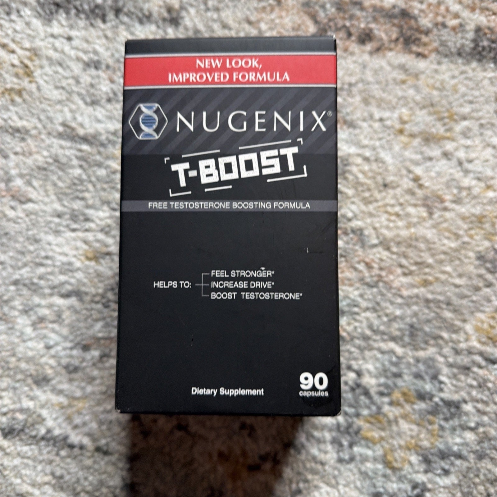 Nugenix T Boost - Free Testosterone Booster Supplement for Men, 90 Count