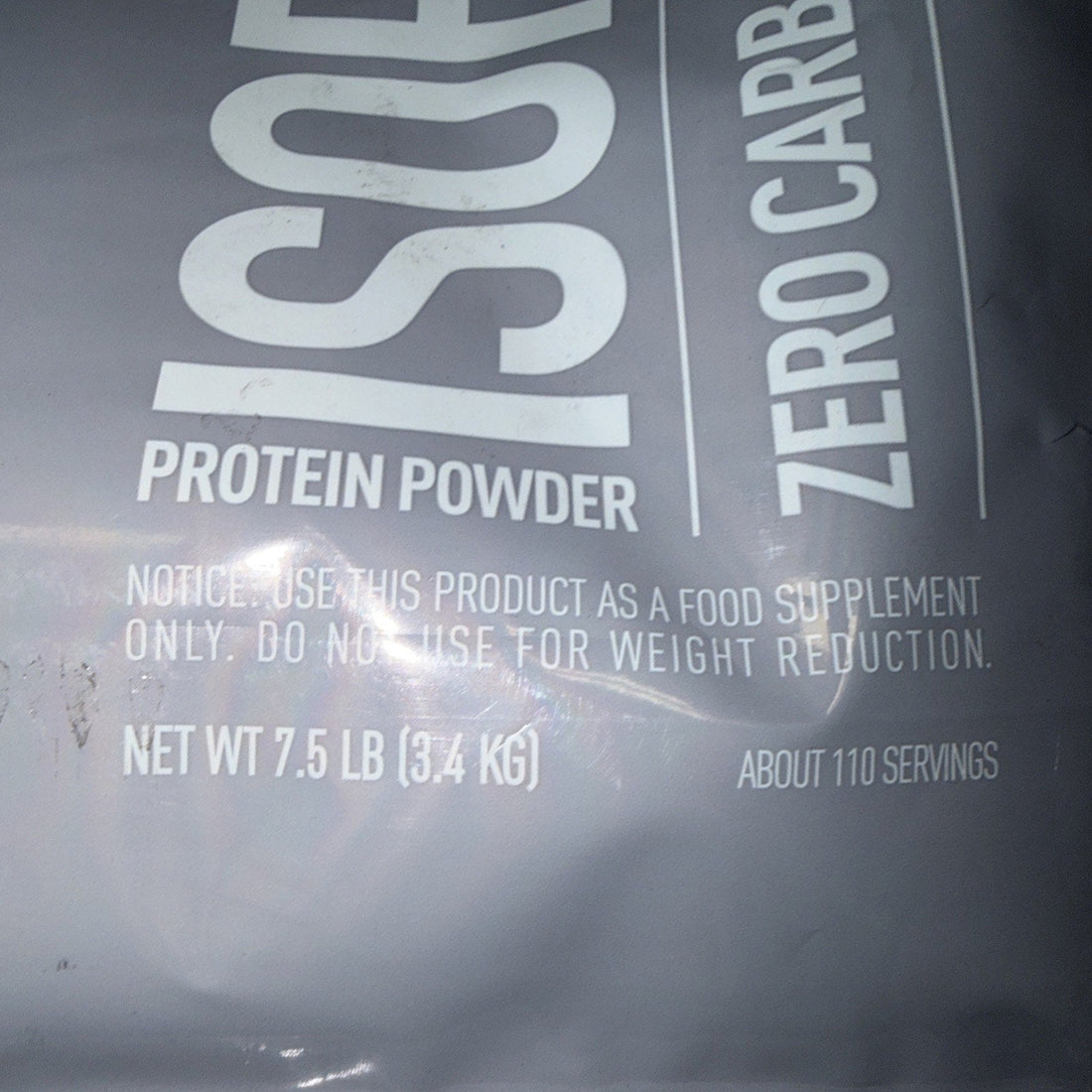 Nature's Best Isopure Zero Carb Protein Powder — Cookies & Cream, 7.5 lbs (Best By 1/2027)