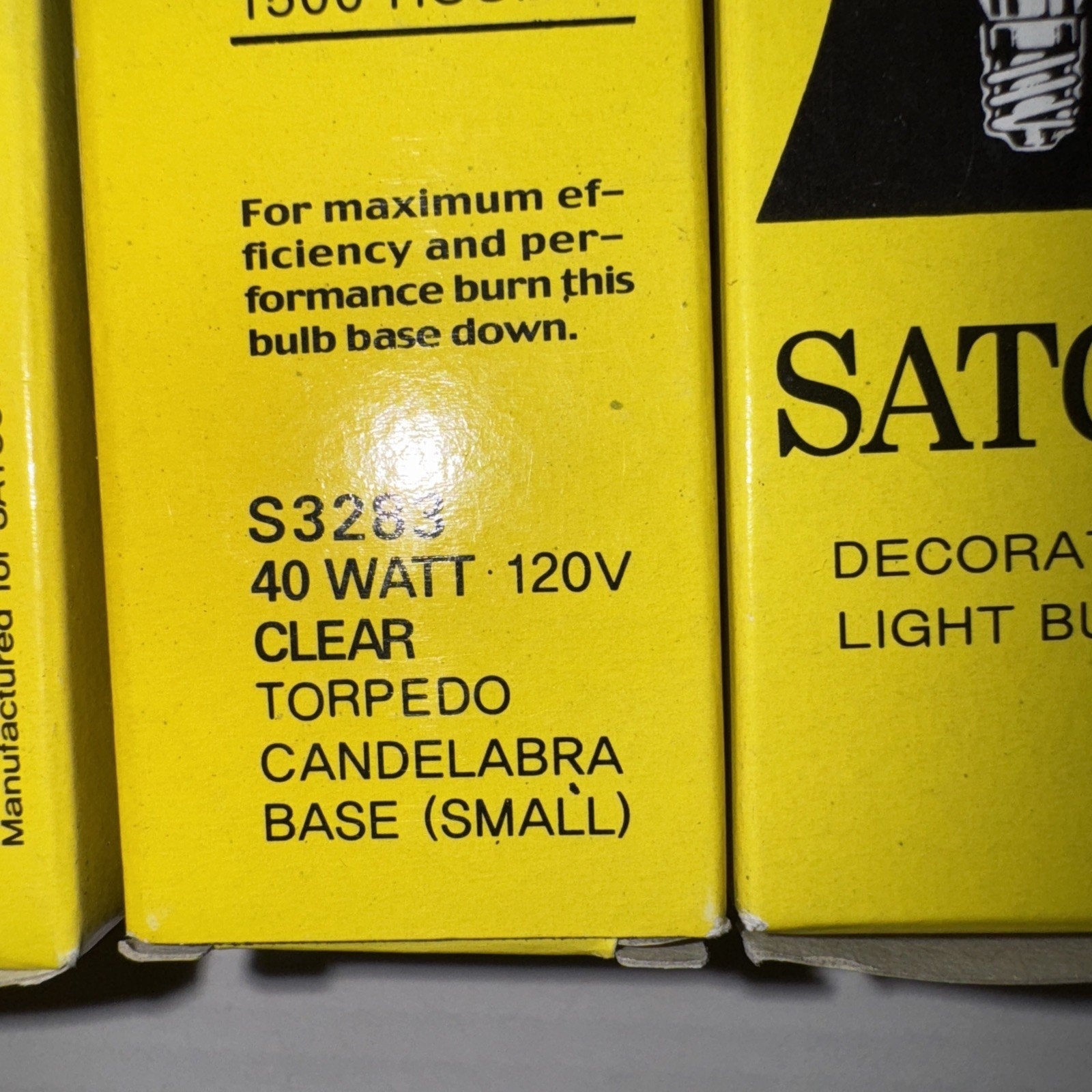 5x Replacement Bulb for SATCO S3283 40W 120V