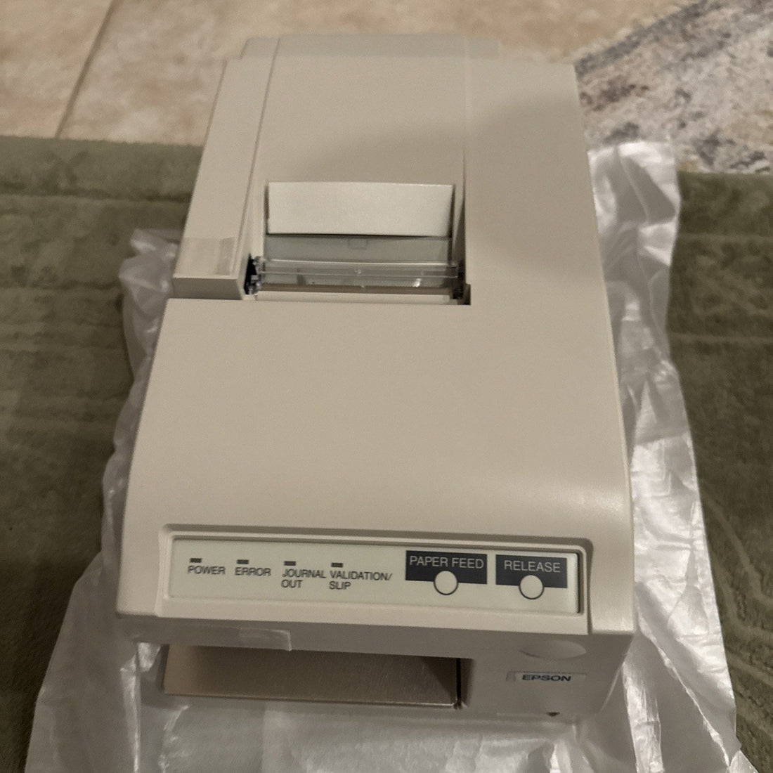 Epson TM-U375P M115A Dot Matrix POS Receipt Printer, No Power Adapter