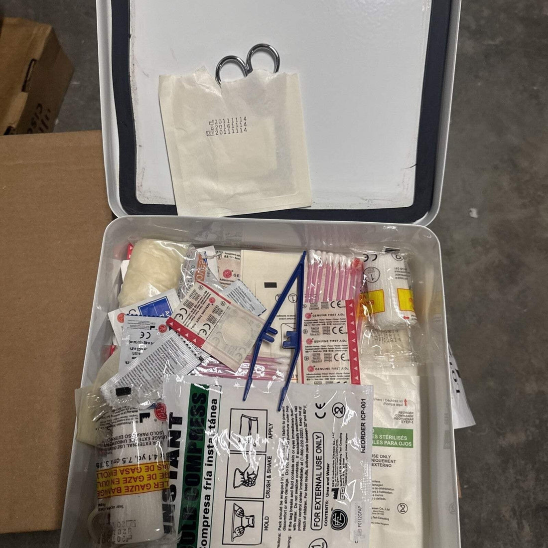 Rapid Care First Aid RC-50MAN-W 50 Person OSHA/ANSI Poly First Aid Kit