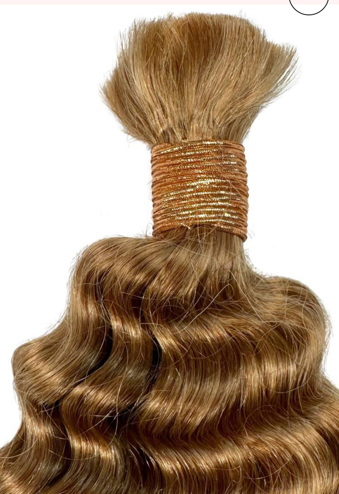 HONEY BLONDE BULK HAIR