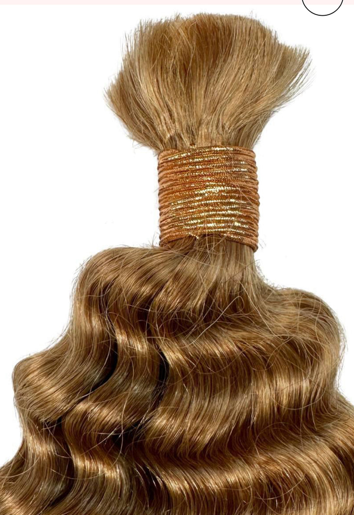 HONEY BLONDE BULK HAIR