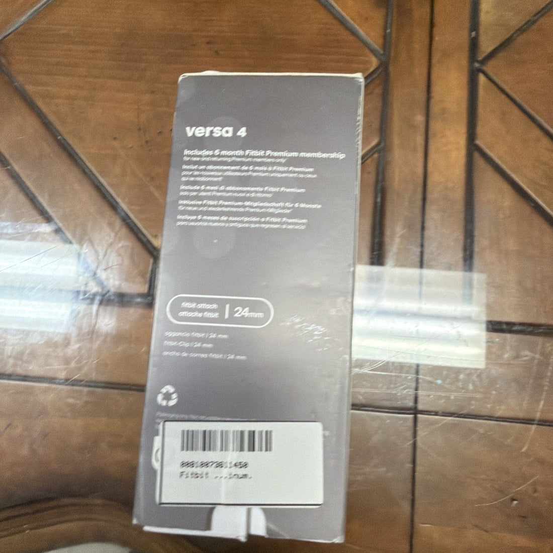 Fitbit Versa 4 Fitness Smartwatch - Black - 24mm