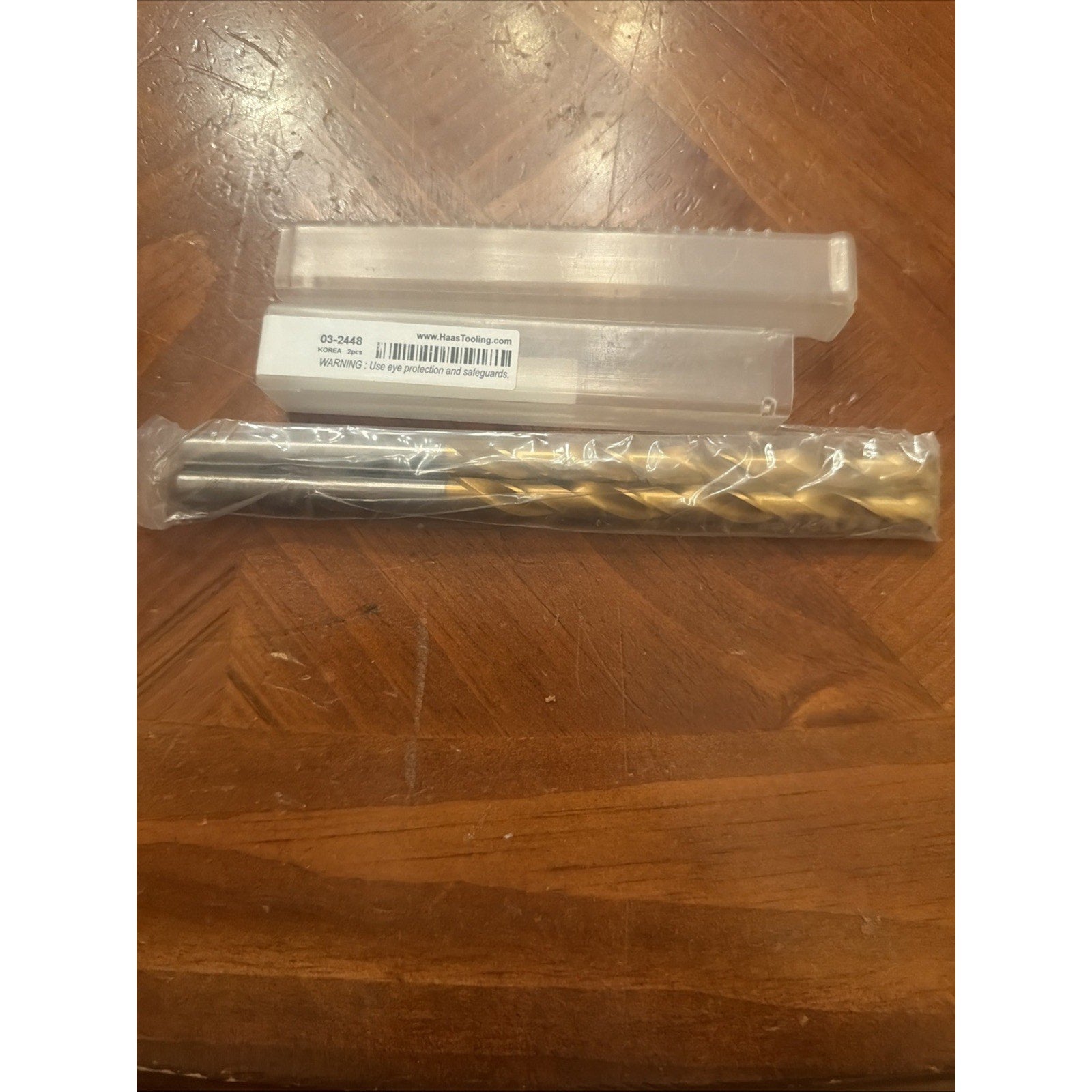 Haas 03-2448 Carbide End Mills Set 2pcs New Made in Korea