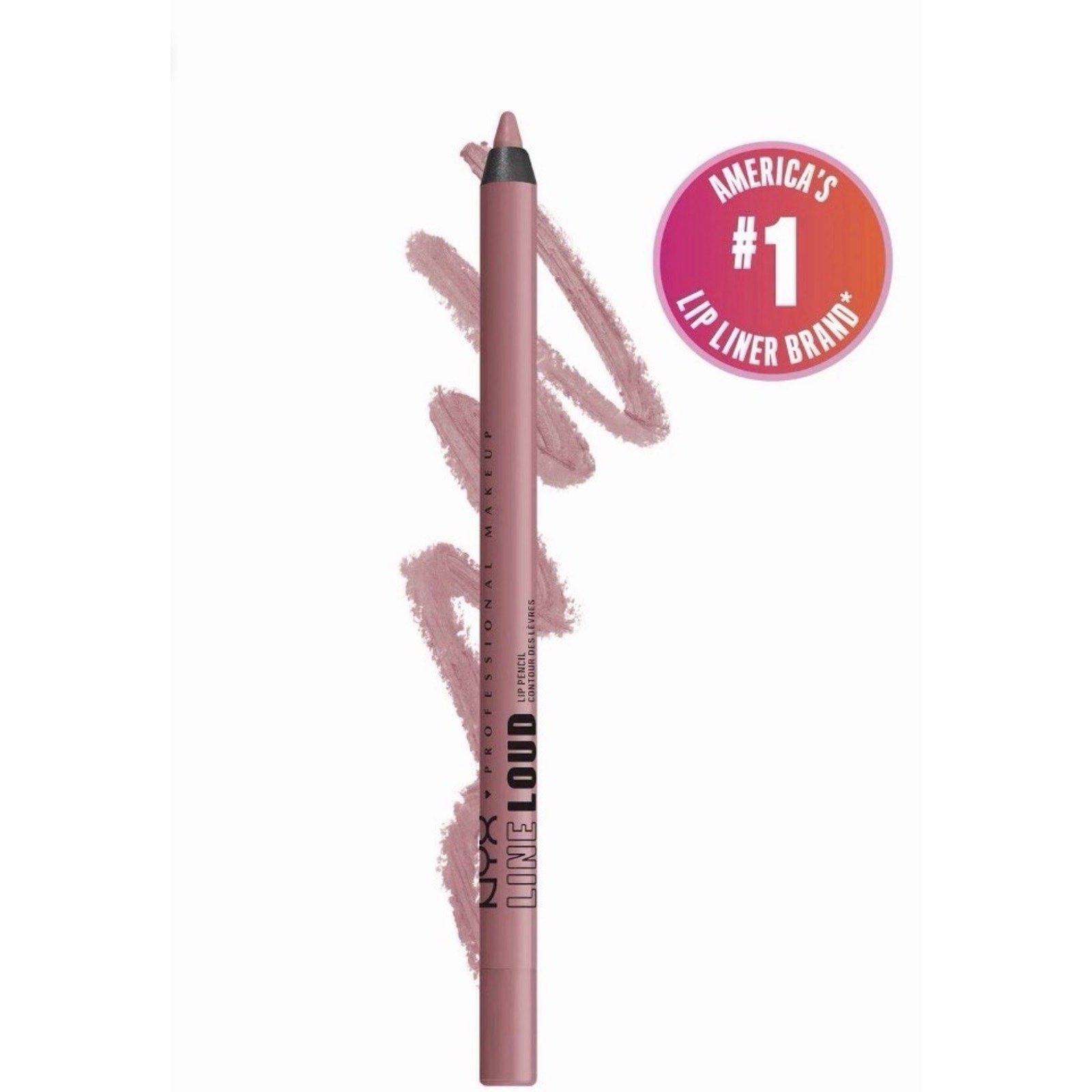 NYX Line Loud Vegan Longwear Lip Liner, Fierce Flirt – Set of 10