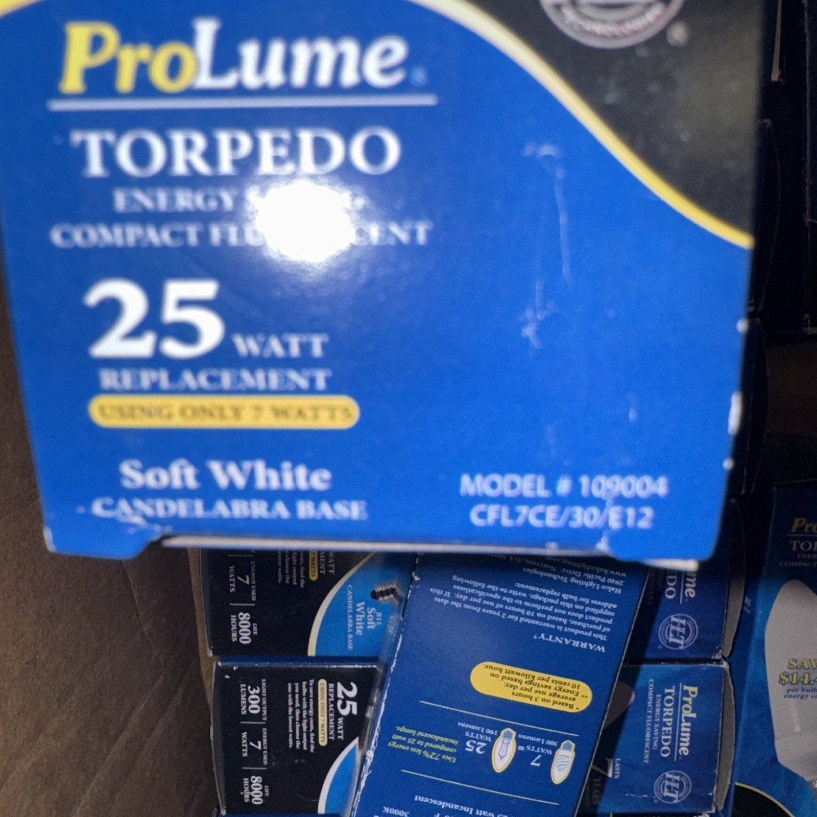 15 Halco Prolume Torpedo Light Bulbs Model 1009004