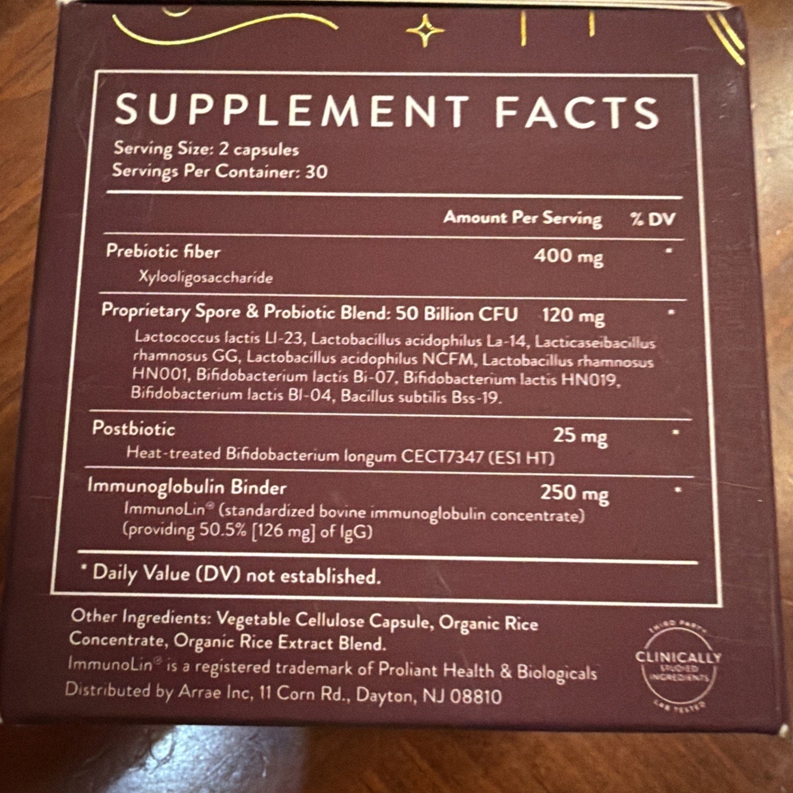 Arrae Tribiotic, Probiotics for Women, Vaginal pH Balance & Gut Support