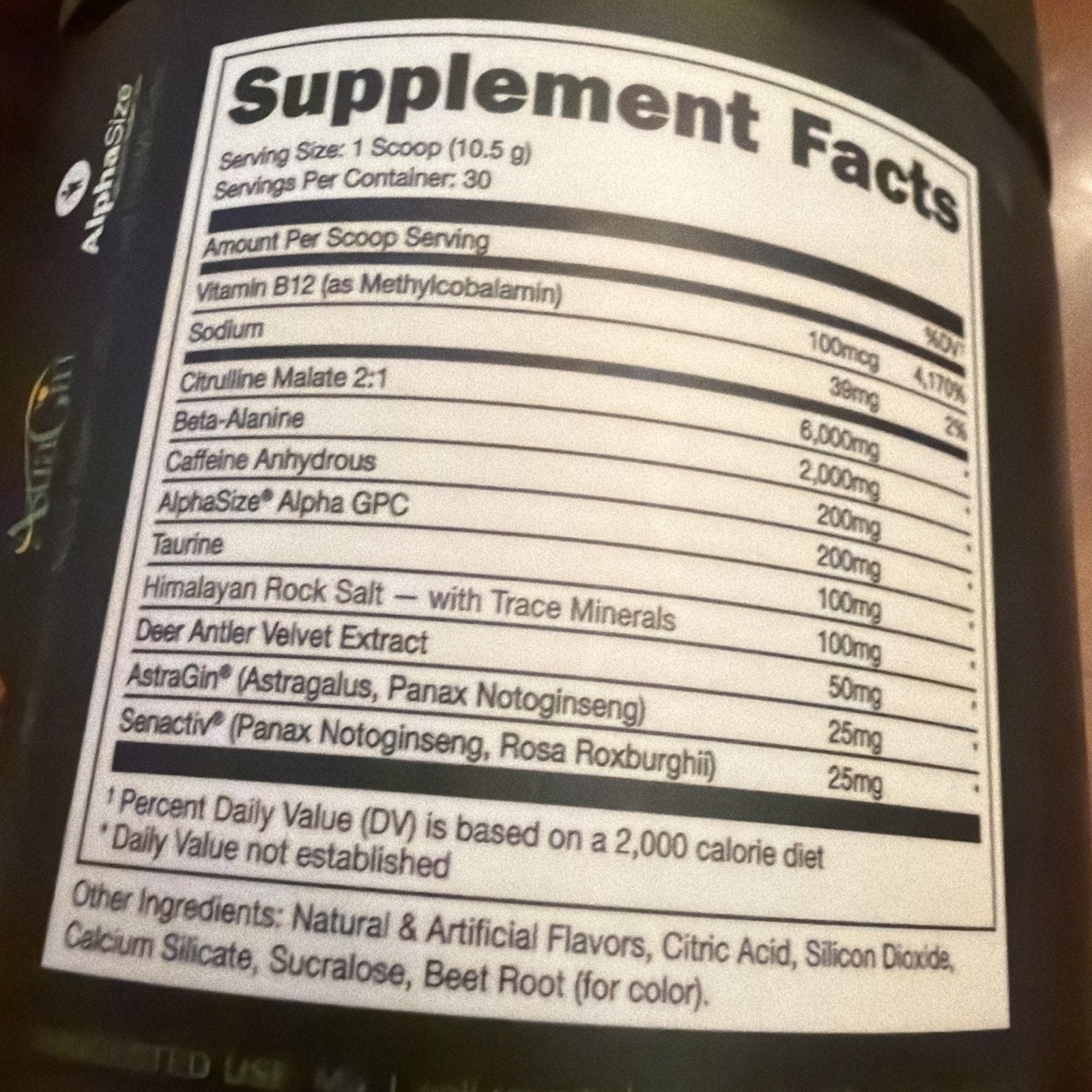 Bucked Up, Pre-Workout, Strawberry Kiwi, 11.1 oz (315 g)BB 01/27