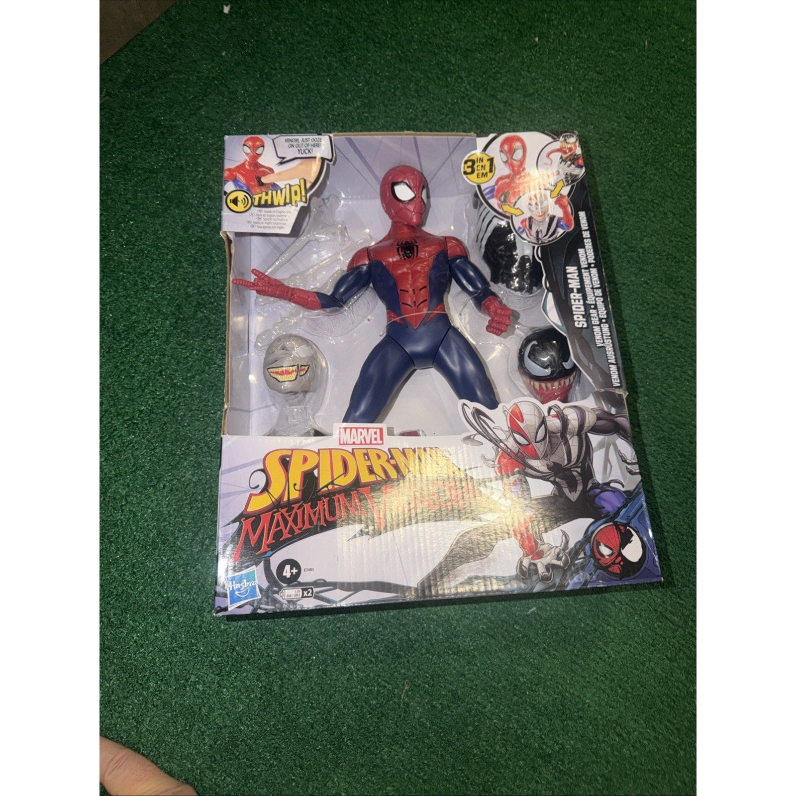 Marvel Spider-Man Maximum Venom 12-Inch Figure with Sound