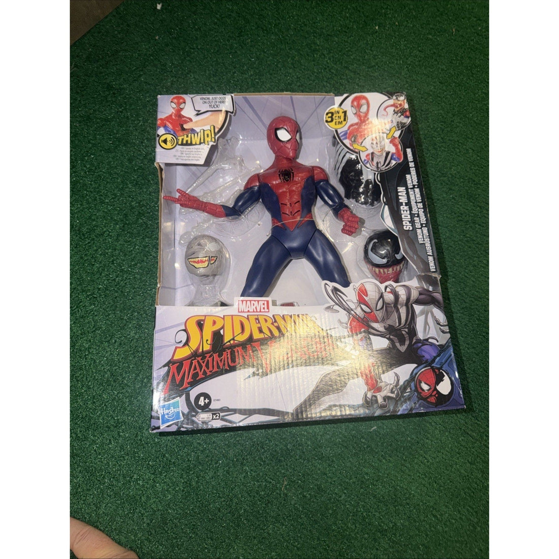 Marvel Spider-Man Maximum Venom 12-Inch Figure with Sound