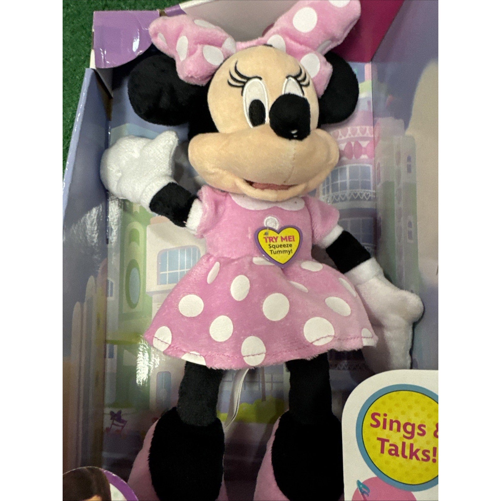 Plush - Disney - Minnie Mouse - Happy Helpers 12" Singing Doll