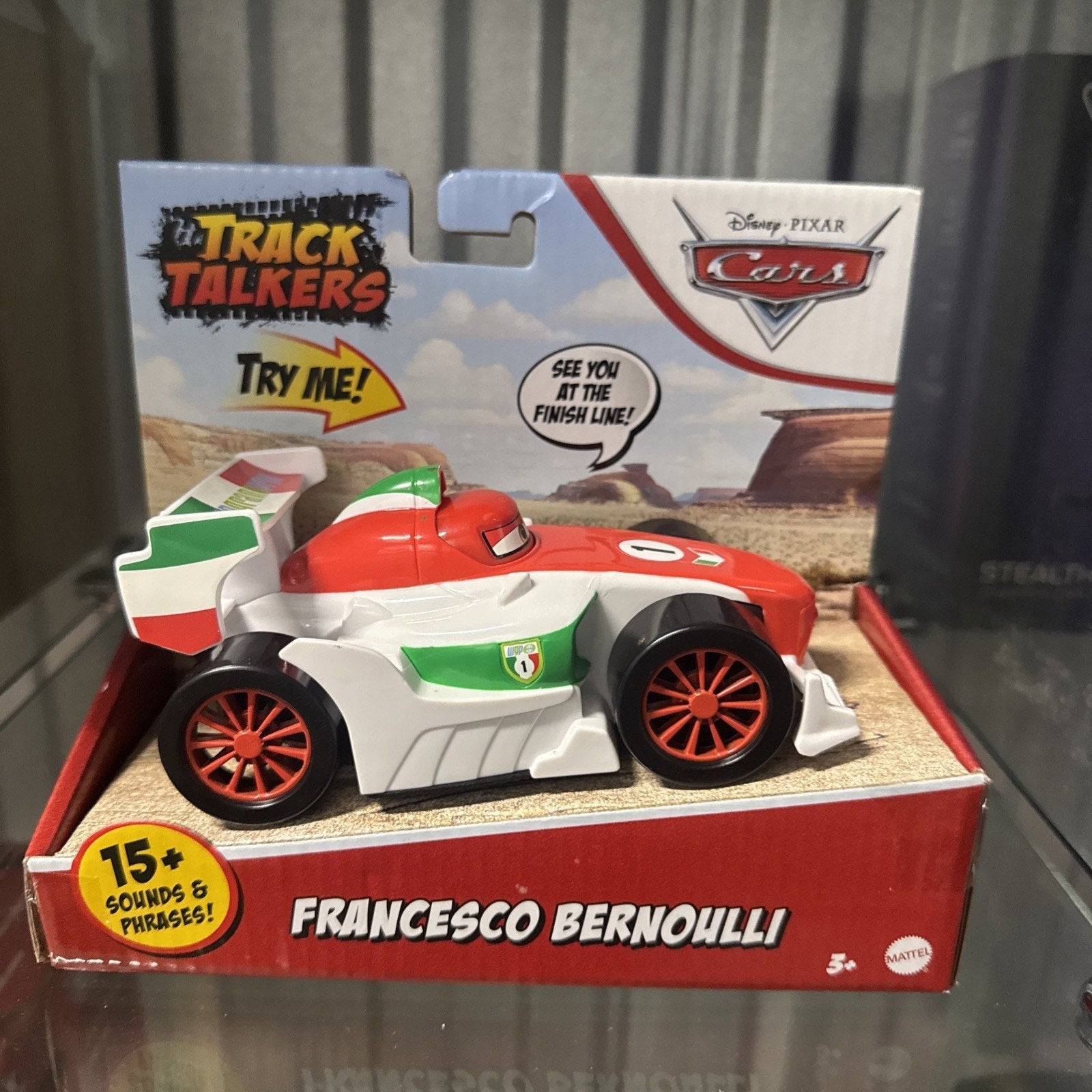 Disney Pixar Cars Francesco Bernoulli Track Talkers 15 Sounds & Phrases