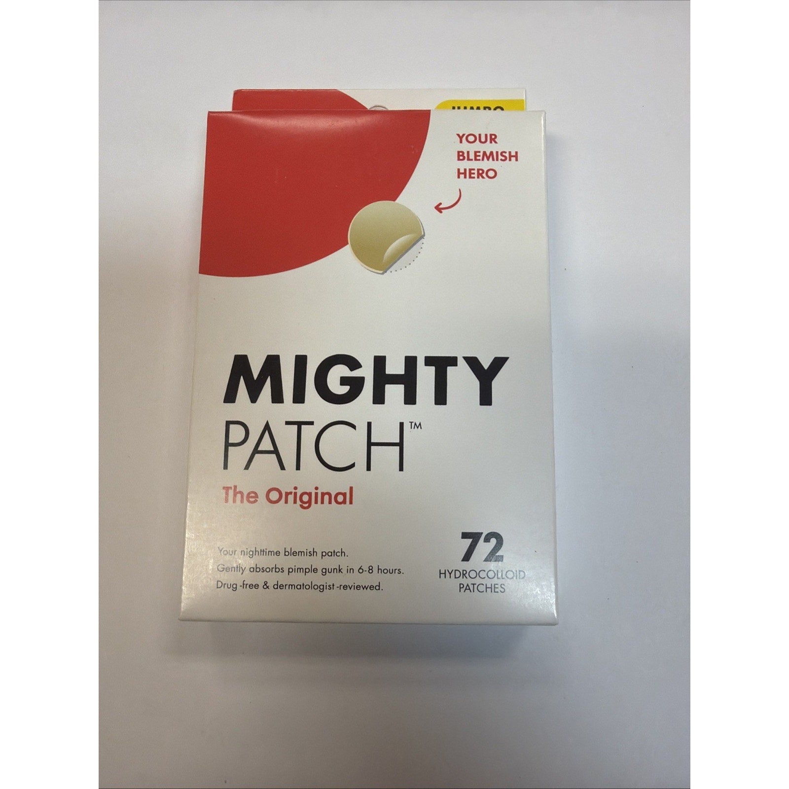 2x 72 count Hero Mighty Patch Original Blemish Treatment (144) total