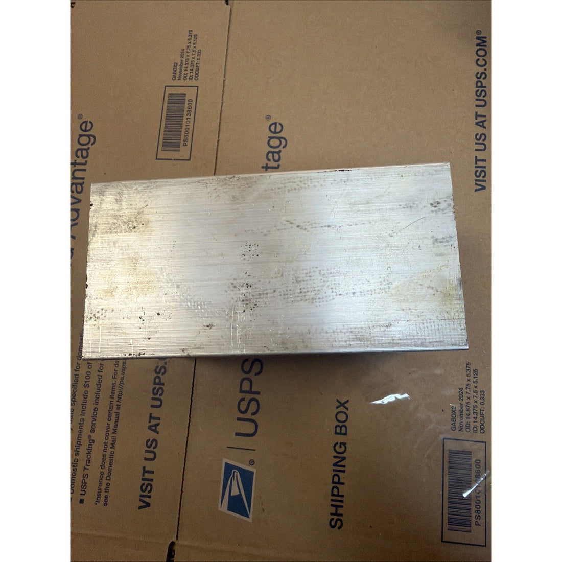 Aluminum Block Billet 6” x 4” x 3” – 7.2 lb Solid Machining Stock
