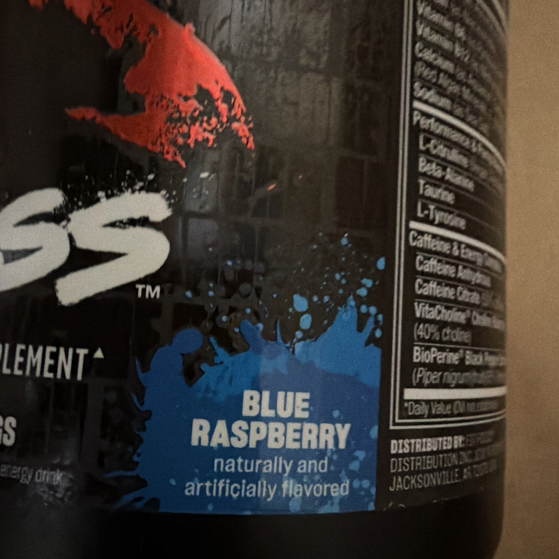 Madness Pre-Workout - Blue Raspberry (30 Servings)