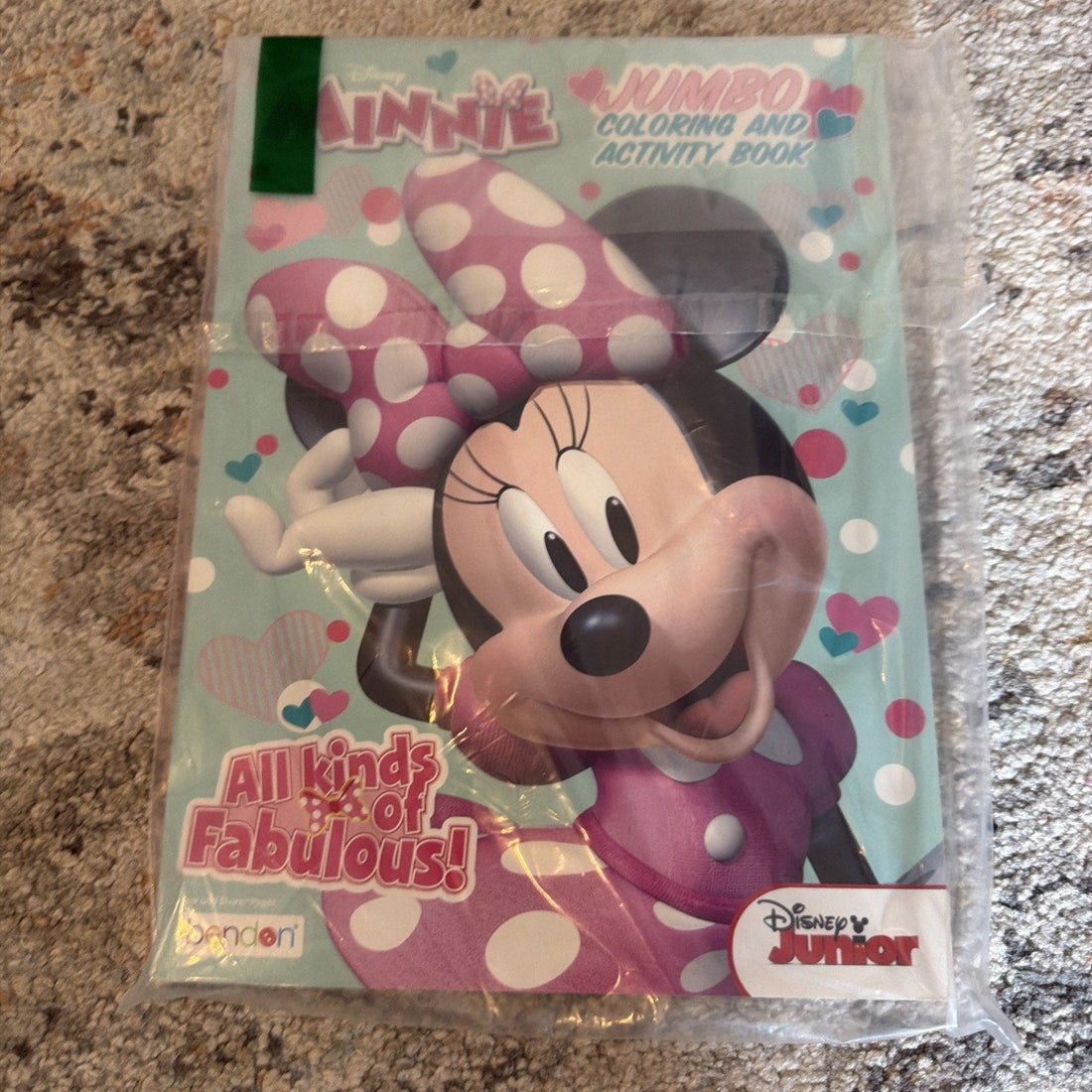 Disney Junior Minnie Mouse Girls Jumbo Activity & Color Coloring Book Daisy Duck