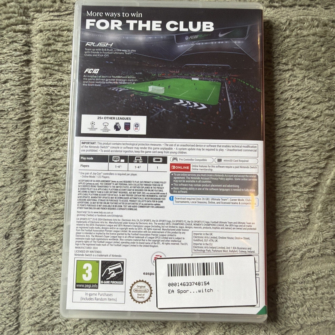 EA Sports F.C. 25 Nintendo Switch New Sealed