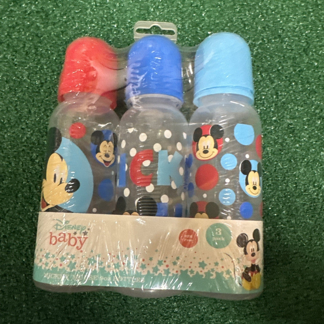 Disney Mickey Mouse Baby Bottles, 3 Pack, 9 oz