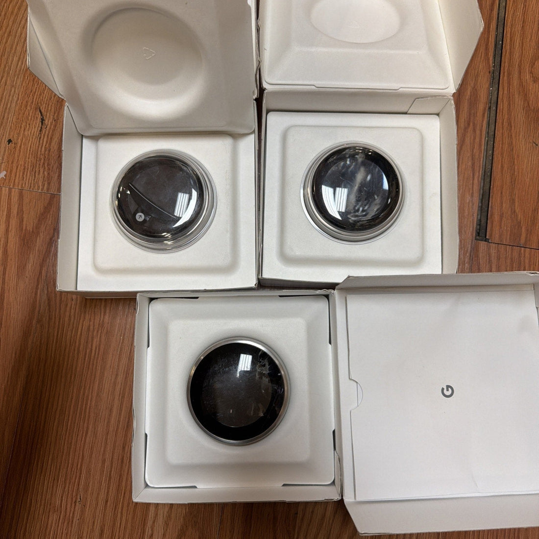 Set Of 3 Nest 3rd Generation Programmable Thermostat T3008US - For Parts