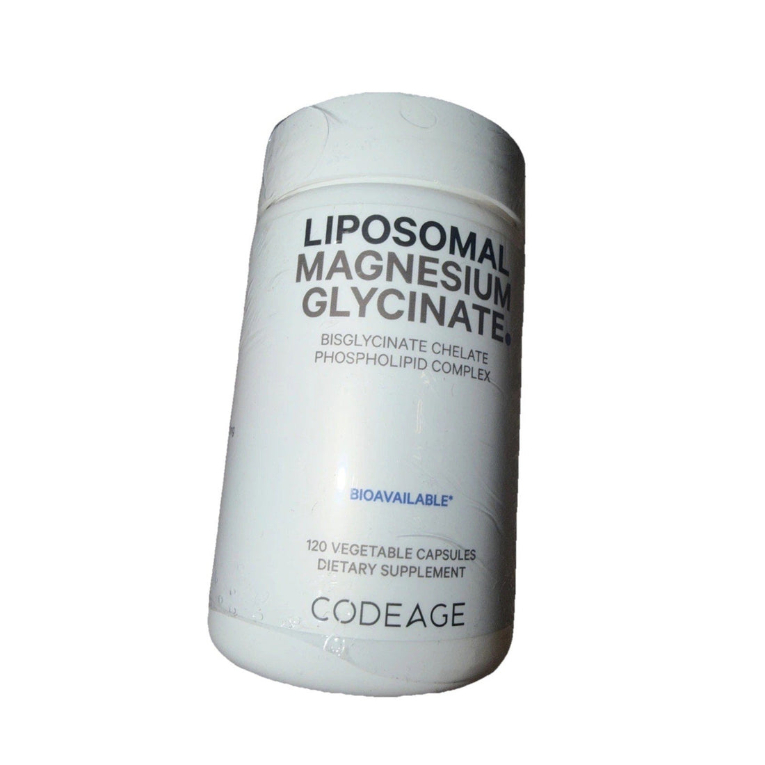Liposomal Magnesium Glycinate, 120 Vegetable Capsules BB 01/2028