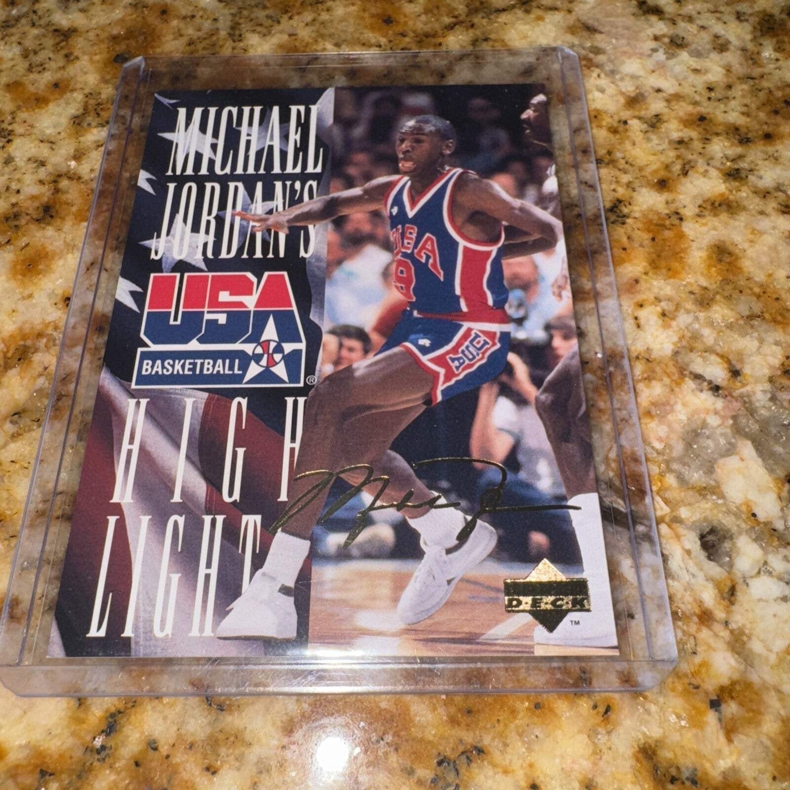 1994 Upper Deck Michael Jordan High Light Insert #JH3, Chicago Bulls, NM-Mint