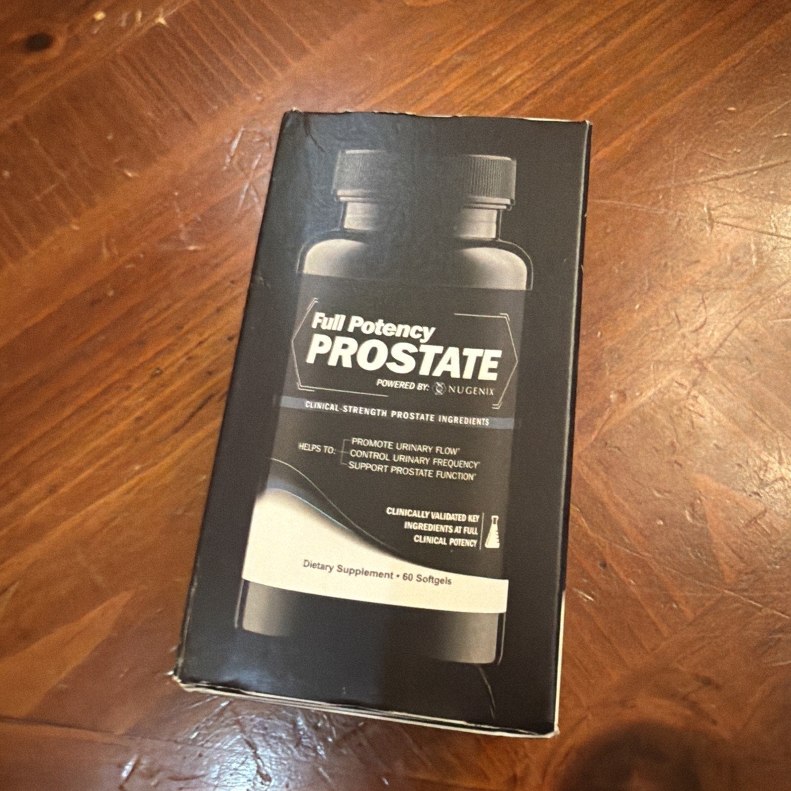 Nugenix Full Potency Prostate Supplement for Men - 60 Softgels