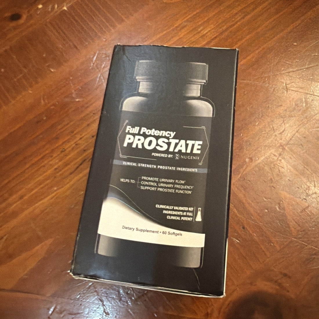 Nugenix Full Potency Prostate Supplement for Men - 60 Softgels