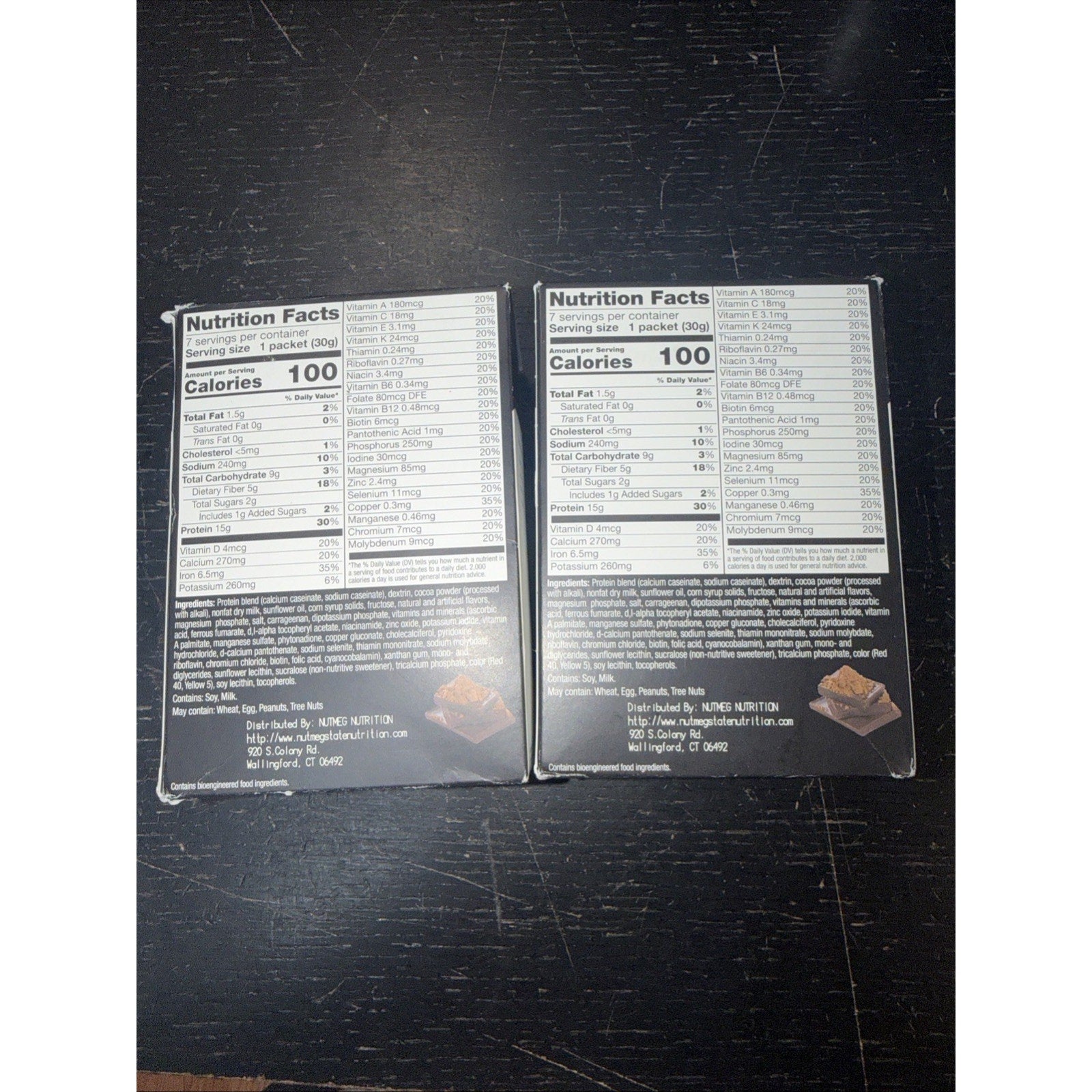 2 Boxes Of Proti Fit Dark Chocolate Pudding-Shake