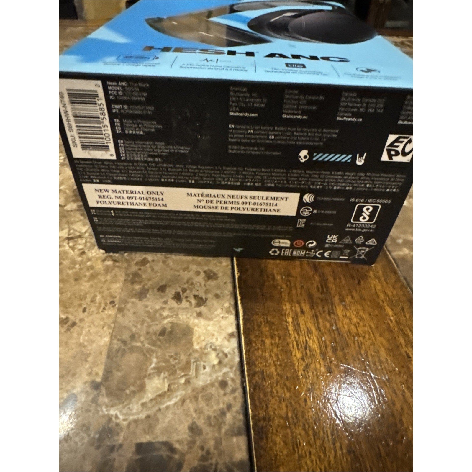 Skullcandy Hesh ANC Over-Ear Headphones Active Noise Cancelling - *New/Sealed*