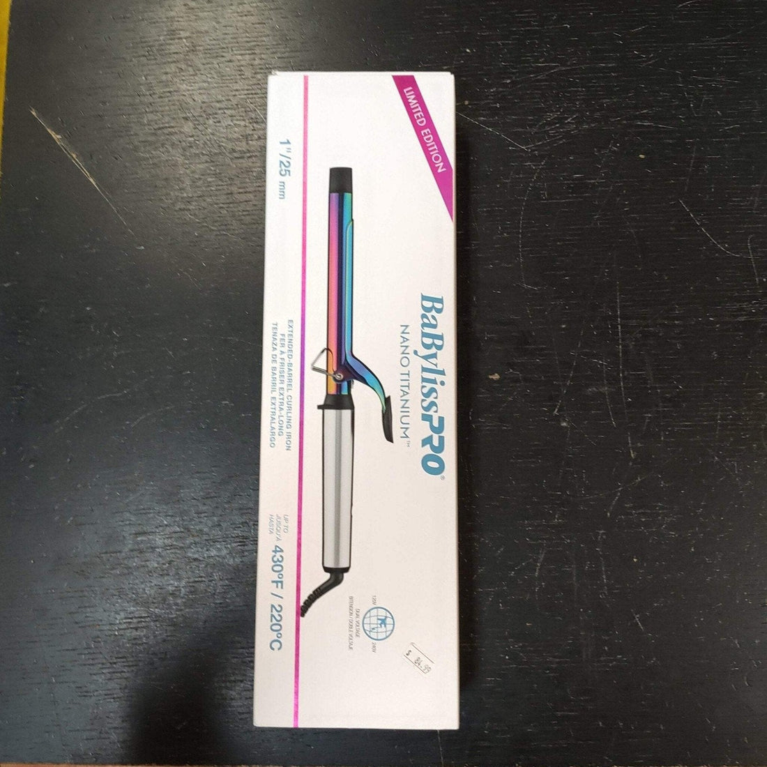 Babyliss Iridescent Extended Barrel Curling Iron 1"