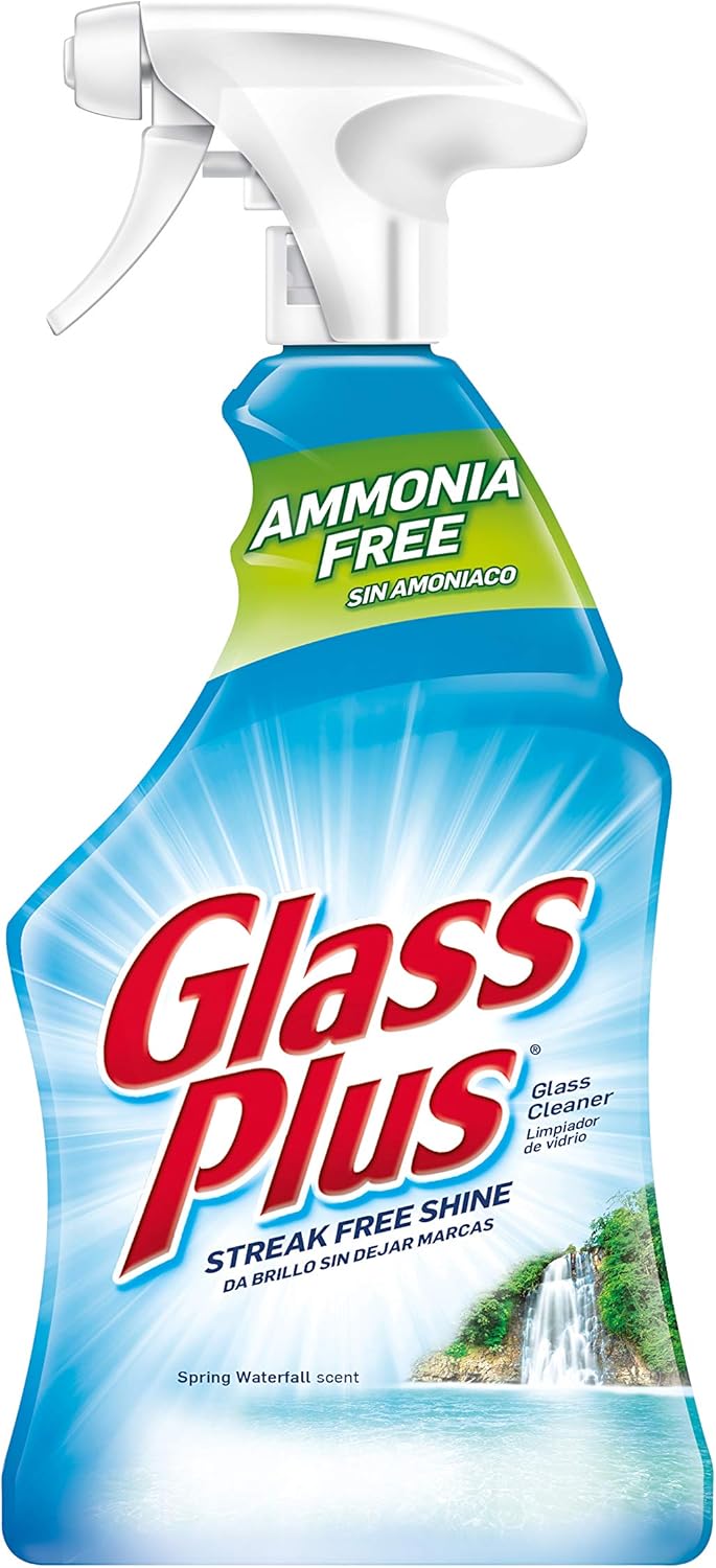Glass Plus Multi-Surface Glass Cleaner, 32 Fl Oz Bottle