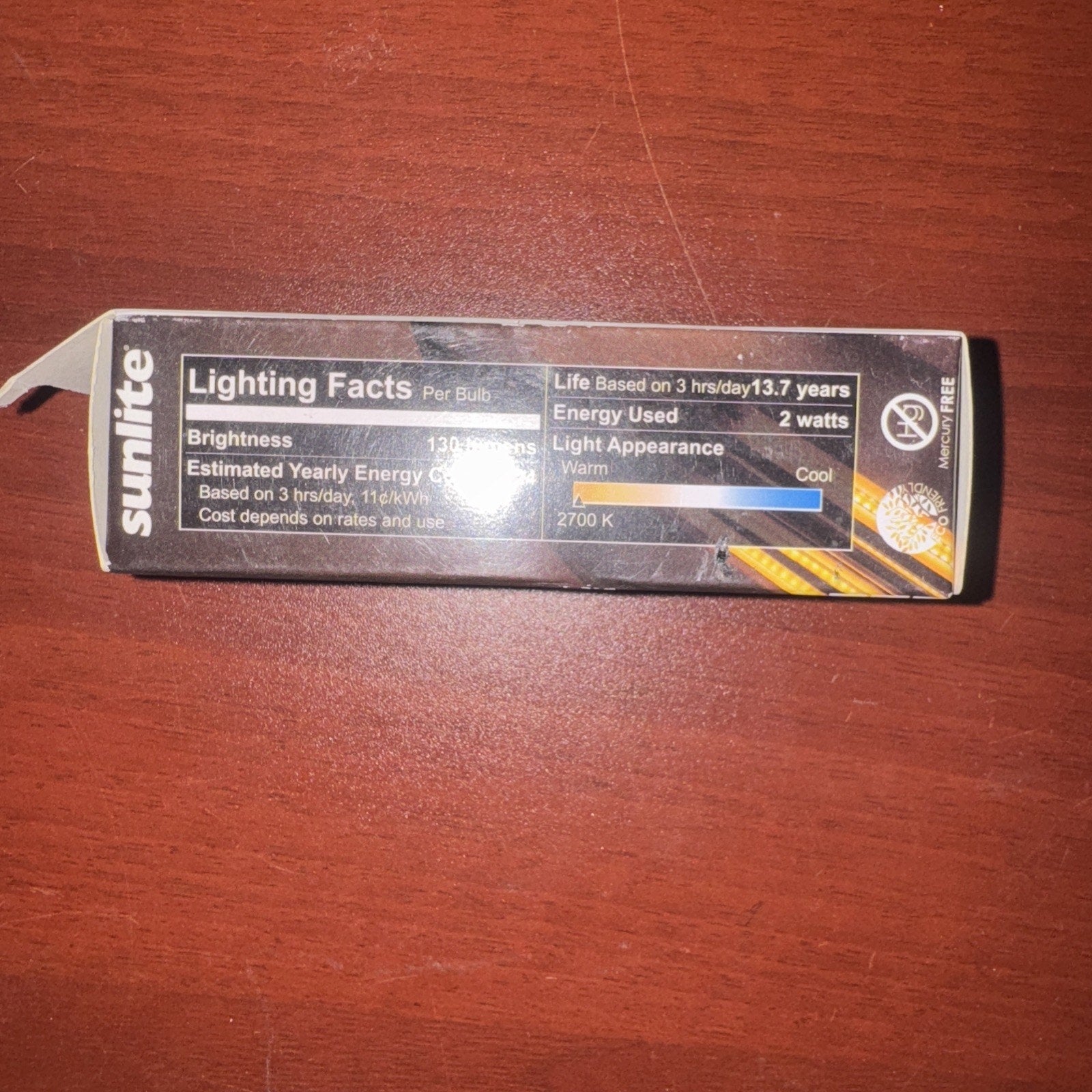 Sunlite 25 W T8 Bulb Lamp 130 Lumens 120v Item 80502