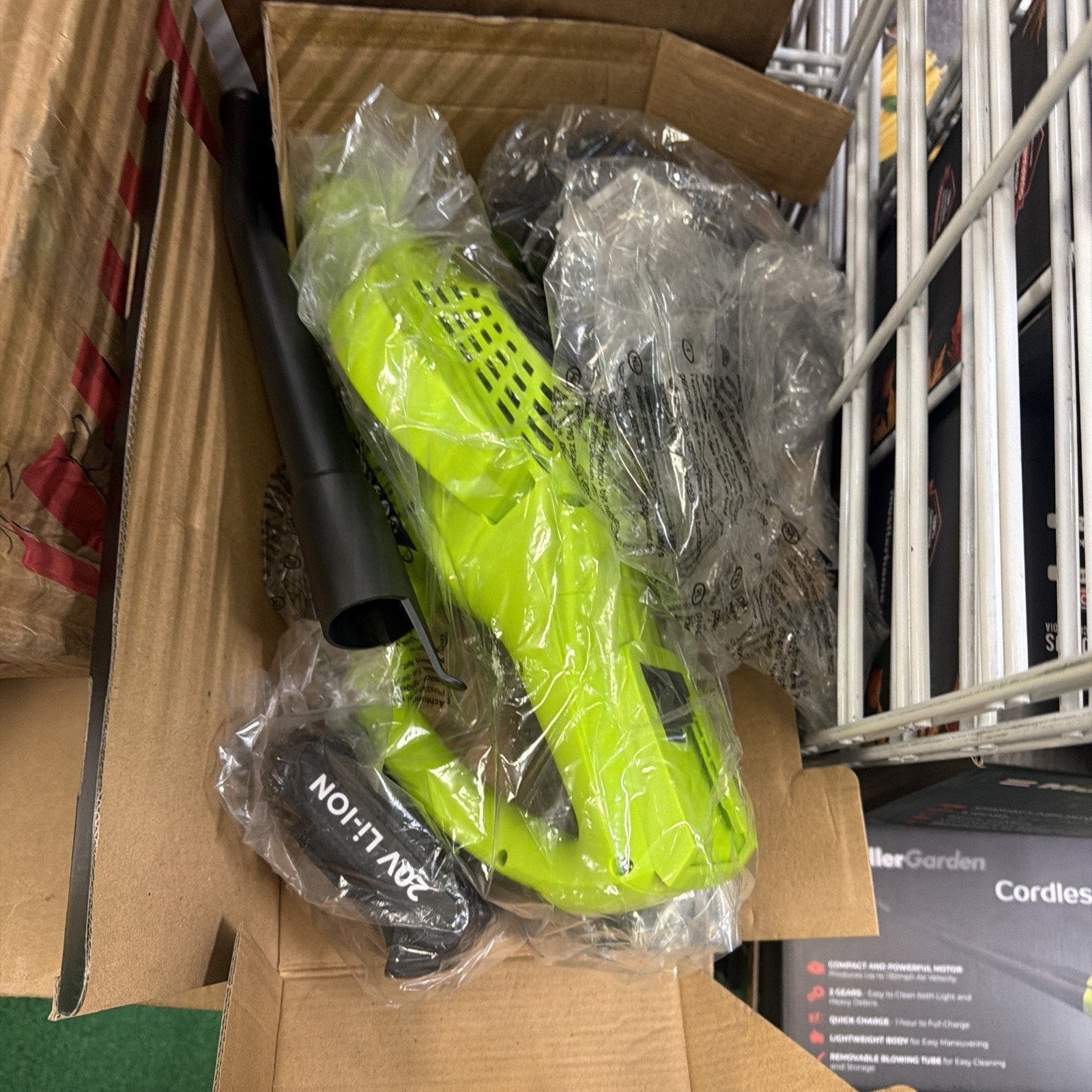 Mueller UltraStorm Cordless Electric Leaf Blower, 140 MPH, 20V