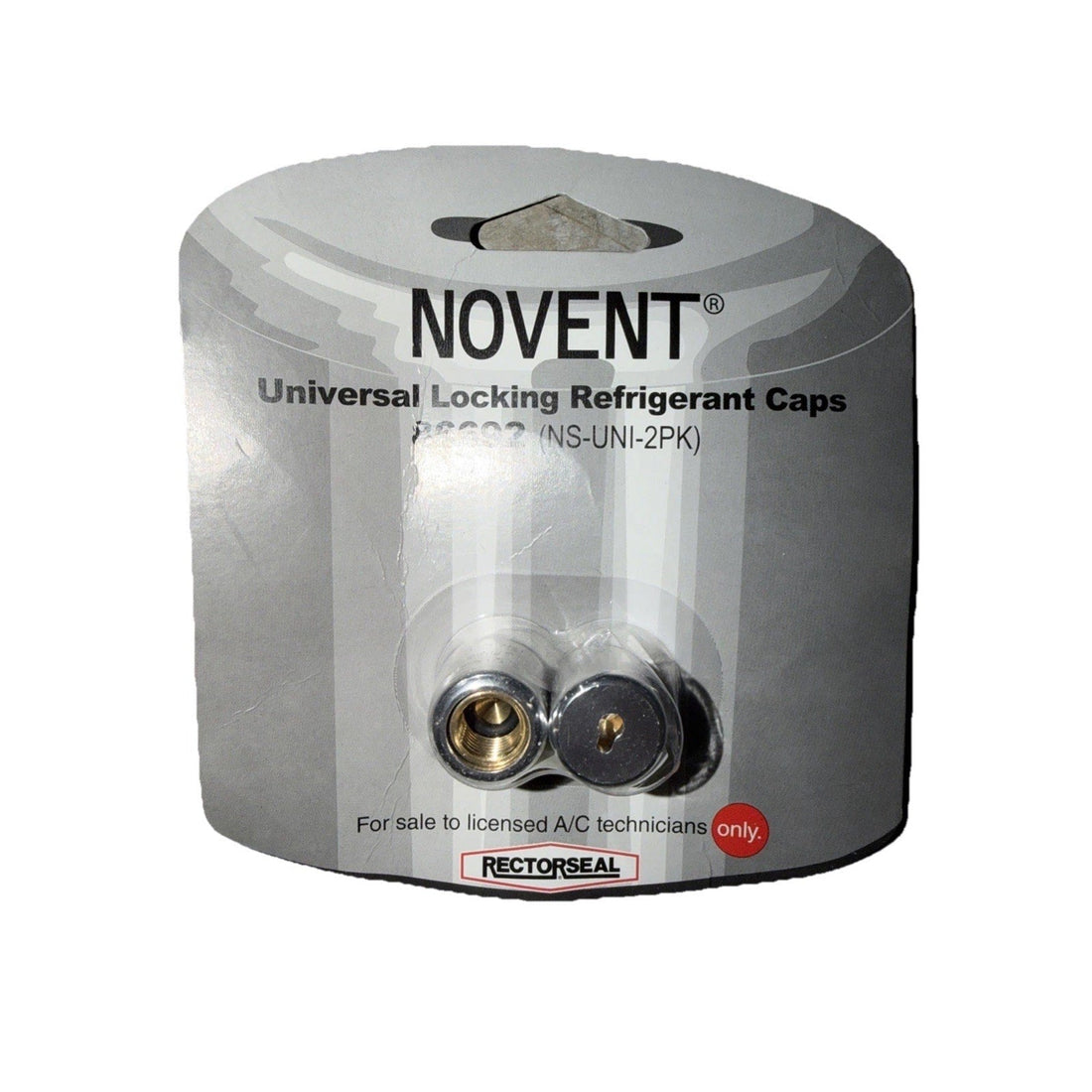 RectorSeal 86692 Novent Universal Locking Refrigerant Caps - 2 Pack ns-uni-2pk