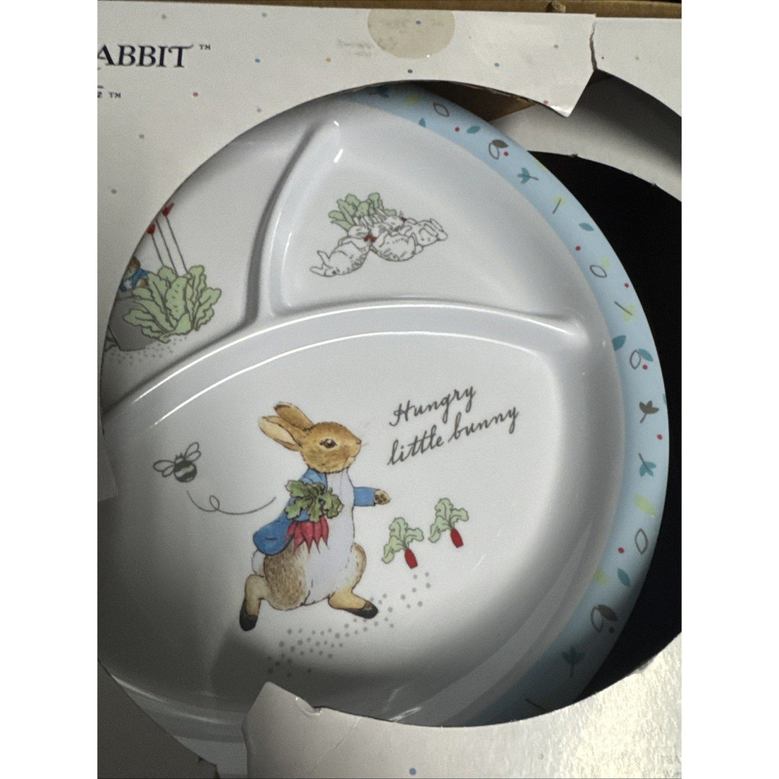 Beatrix Potter Peter Rabbit 5 Piece Kids Dinnerware Set